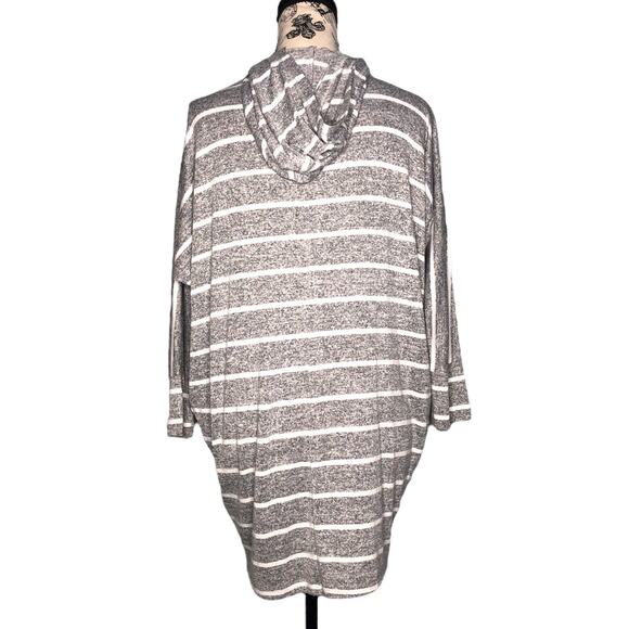 Market & Spruce (S) Karlotta Hooded Dolman Knit Top Stitch Fix Striped Pullover - Picture 5 of 10